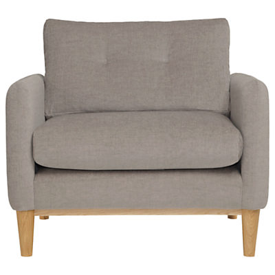 Content By Terence Conran Ashwell Armchair, Light Leg Oak Silver